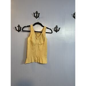 Camishaper Women's Body Shaper Camisole Tank Top Size M Beige Stretch